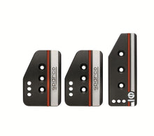 Load image into Gallery viewer, Sparco Pedal Set Settanta Short Black