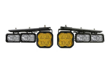 Load image into Gallery viewer, Diode Dynamics 21-Up Ford Bronco Stage Series Fog Pocket Kit - Yellow Sport