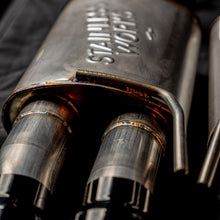 Load image into Gallery viewer, Stainless Works 18-21 Mustang GT Axle Back Redline Exhaust - Black Tips