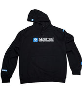 Load image into Gallery viewer, Sparco Sweatshirt Hooded WWW Blk Xxlrg