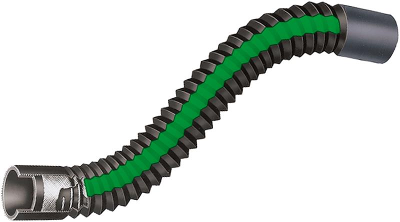 Gates 90-98 Mack DM Series Mack 6-Cyl. 12.0L Diesel Lower Rad. To Cooler Flexible Coolant Hose