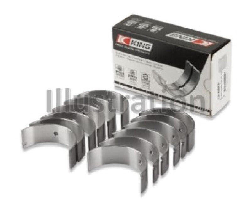 King Engine Bearings Acura J30A/J32A/J35A/J35Z (Size +0.25) Performance Coated Rod Bearing Set