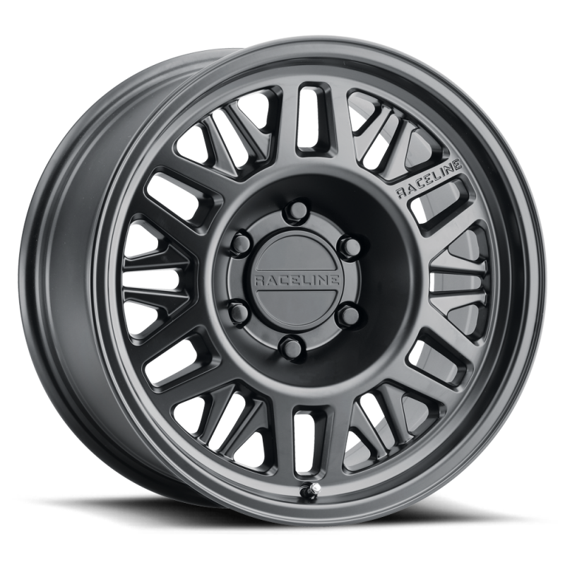 Raceline 451B Ryno TR 18x9in / 5X150 BP / 0mm Offset / 110.5mm Bore - Satin Black