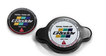 Load image into Gallery viewer, GReddy Type-S No Relief Radiator Cap Most Nissan / Subaru / Mazda / Mitsubishi / Some Toyota - Black