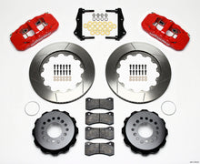 Load image into Gallery viewer, Wilwood AERO4 Rear Kit 14.25in Red 2006-10 Magnum/Challenger/Charger/300C