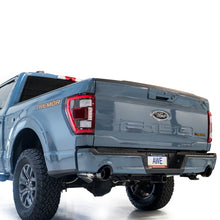 Load image into Gallery viewer, AWE Tuning 2021+ Ford F-150 Tremor (w/ Bumper Cutouts) 0FG Resonated Cat-Back - Diamond Black Tips