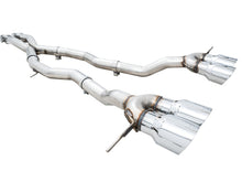 Load image into Gallery viewer, AWE Tuning Track Edition Cat-Back Exhaust for BMW G8X M3/M4 - Chrome Silver Tips