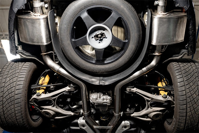 Corsa 2021-2025 Dodge Durango SRT Hellcat Cat-Back 2.75in Dual Rear Exit Xtreme 4.5in Polished Tips