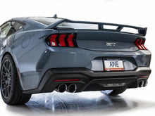Load image into Gallery viewer, AWE 2024 Ford Mustang GT Fastback S650 RWD Track Edition Cat-Back Exhaust w/ Quad Chrome Silver Tips