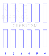 Load image into Gallery viewer, King Engine Bearings Toyota 1GR-FE Connecting Rod Bearing Set - Size STD