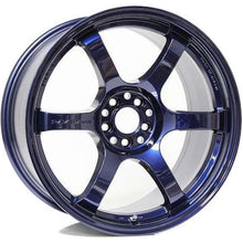 Load image into Gallery viewer, Gram Lights 57DR 18x9.5 +22 5x114.3 Eternal Blue Pearl Wheel (Min Order Qty 20)