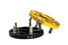 Load image into Gallery viewer, ISC Suspension 5x114 Hub Centric Wheel Spacers 25mm 56.1HB Black (Pair)