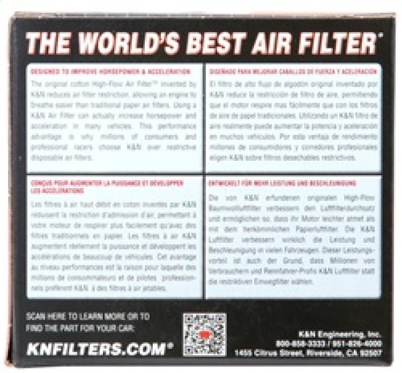 K&N 98-06 BMW R1200 C/CL Replacement Air Filter