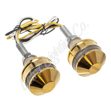 Load image into Gallery viewer, Letric Lighting Grip Indicators Lights Brass Cap White/Amber