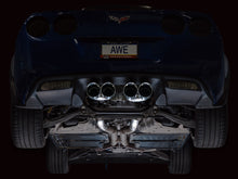 Load image into Gallery viewer, AWE Tuning C6 Chevrolet Corvette Z06/ZR1 Track Edition Axle-Back Exhaust w/ Chrome Silver Tips
