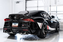 Load image into Gallery viewer, AWE Tuning 2020 Toyota Supra A90 Non-Resonated Touring Edition Exhaust - 5in Chrome Silver Tips