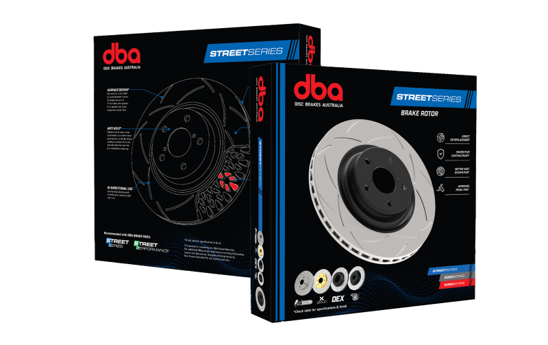 DBA 02-05 Chevrolet Silverado/GMC Sierra Uni-Directional Cross Drilled/Slotted Front Rotor