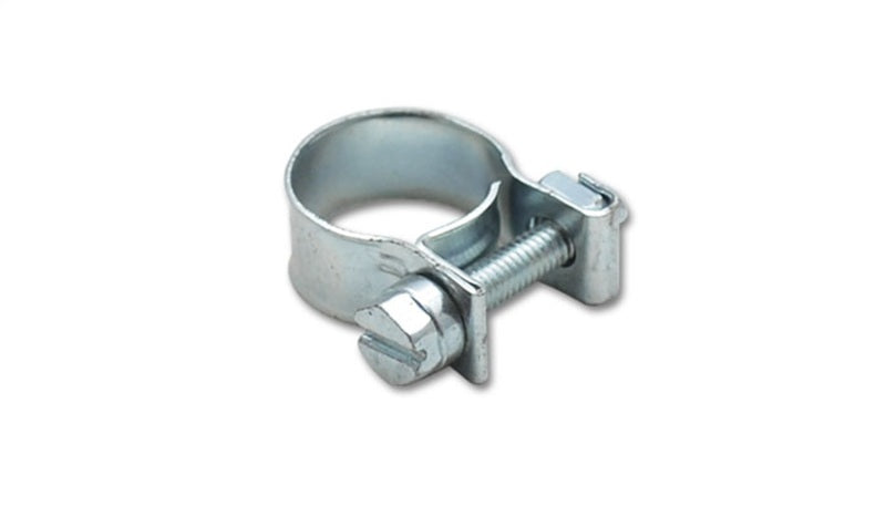 Vibrant Fuel Injector Style Mini Hose Clamps 14-16mm clamping range Pk of 10 Zinc Plated Mild Steel
