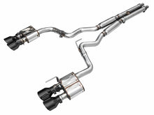 Load image into Gallery viewer, AWE 2024 Ford Mustang Dark Horse S650 RWD SwitchPath Cat-Back Exhaust w/ Quad Diamond Black Tips