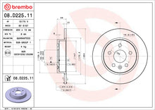Load image into Gallery viewer, Brembo OE 17-21 Chevy Bolt EV/16-19 Cruze/Volt Friction Brake Disc