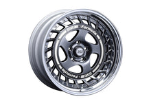 Load image into Gallery viewer, SSR Formula Aero Spoke 18x12.5 5x114.3 -39 Titan Silver w/ Brushed Red Aero Plate