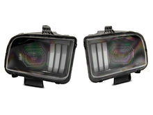 Load image into Gallery viewer, Raxiom 05-09 Ford Mustang w/ Halogen Projector Headlights- Black Housing (Clear Lens) (No GT500 )