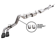 Load image into Gallery viewer, AWE Tuning 16-22 Toyota Tacoma 0FG Cat-Back Exhaust w/ BashGuard - Dual Diamond Black Tips