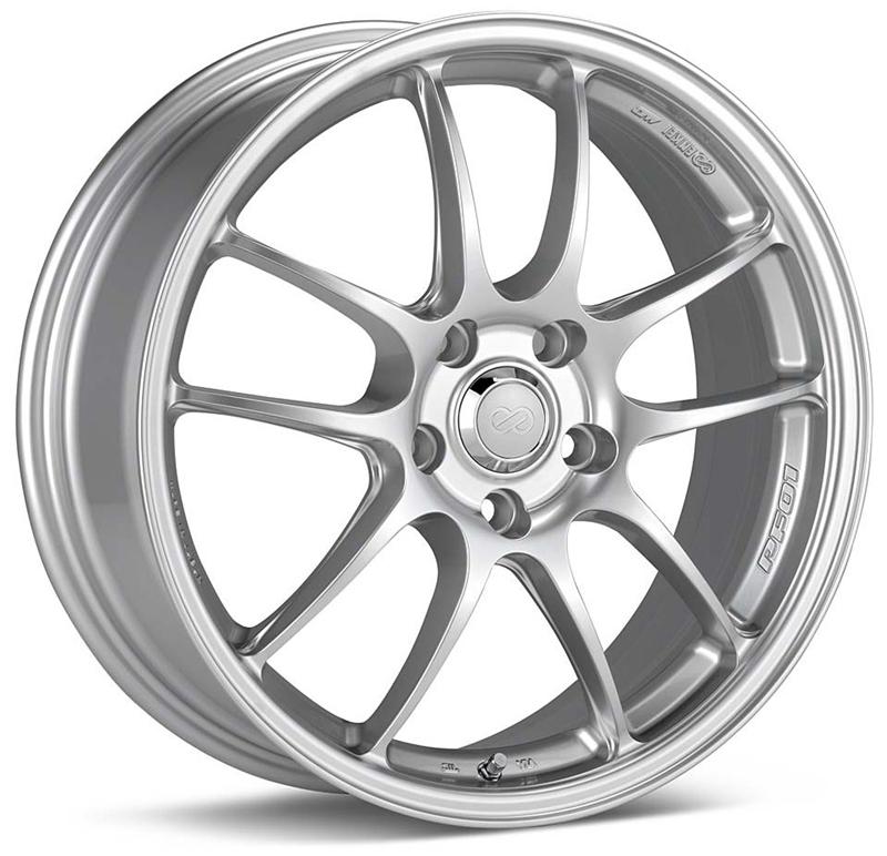 Enkei PF01 18x9 5x114.3 45mm Offset Silver Wheel *MOQ 40