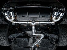 Load image into Gallery viewer, AWE Tuning MK8 Volkswagen Golf R 3in Track Edition Quad Exhaust - Chrome Silver Tips