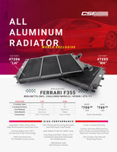 Load image into Gallery viewer, CSF Ferrari F355 High Performance All-Aluminum Radiator - Right