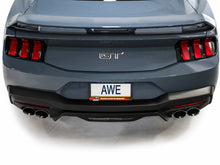 Load image into Gallery viewer, AWE 2024 Ford Mustang GT Fastback S650 RWD Track Edition Cat-Back Exhaust w/ Quad Chrome Silver Tips