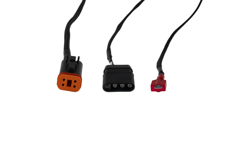 Diode Dynamics Stage Series C1R/C2R 4-pin Single-Output Trailer Wiring Harness