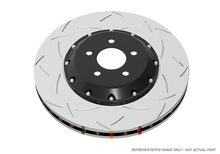 Load image into Gallery viewer, DBA 05-09 Subaru Legacy GT Front Slotted 5000 Series 2 Pcs Rotor w/ Black Hat w/ 10 Stud Pattern