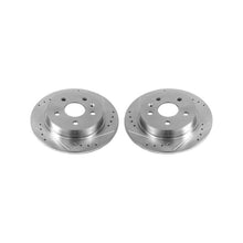 Load image into Gallery viewer, Power Stop 12-16 Buick LaCrosse Rear Evolution Drilled &amp; Slotted Rotors - Pair