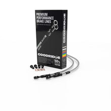 Load image into Gallery viewer, Goodridge 18-19 CL Harley-Davidson FLTRXSE CVO Road Glide Black Clutch Line w/Clear Fitting