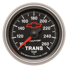 Load image into Gallery viewer, Autometer Full Sweep Electric 52mm 100-260 Deg. F Transmission Temperature Gauge