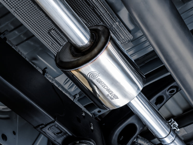AWE Tuning 4th Gen GM 1500 5.3L 0FG Cat-Back Dual Side Exit (Flat Bumper) - Chrome Tips