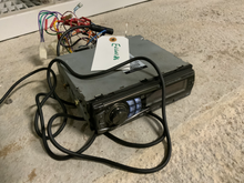 Load image into Gallery viewer, Alpine CDA-9857 radio w/old style iPod adaptor
