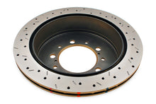 Load image into Gallery viewer, DBA 07+ Toyota Land Cruiser 200 Series Rear Drilled and Slotted 4000 Series Rotor