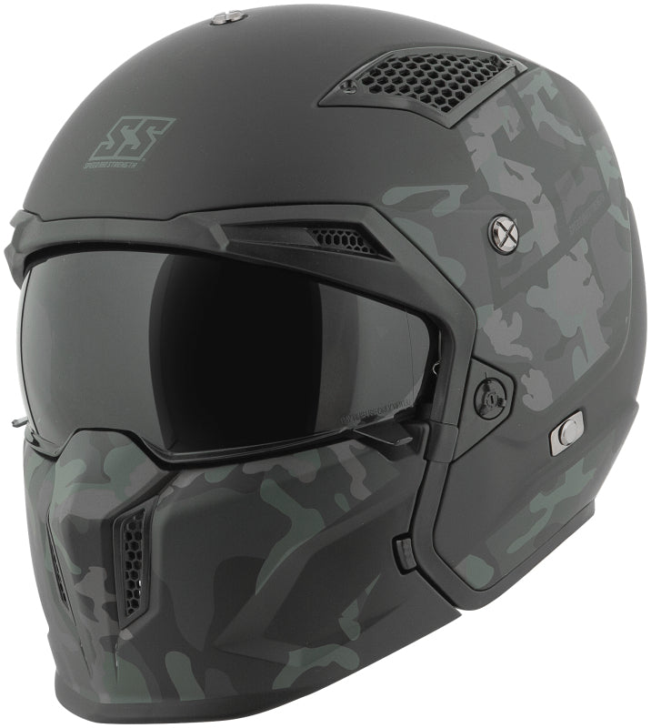 Speed and Strength SS2400 Call 2 Arms Helmet Black/Camouflage - 2XL