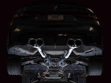 Load image into Gallery viewer, AWE Tuning Track Edition Cat-Back Exhaust for BMW G8X M3/M4 - Chrome Silver Tips