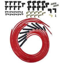 Load image into Gallery viewer, Moroso Universal HEI/Non-HEI Style Caps Ultra 40 8mm Multi-Angle Boot Spark Plug Wire Set - Red