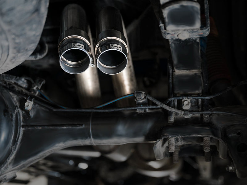 AWE Tuning 2016-2022 Toyota Tacoma 0FG Exhaust with BashGuard - No Tips