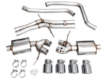 Load image into Gallery viewer, AWE Tuning 19-21 Porsche Macan 3.0T/2.9TT Touring Edition Cat-Back Exhaust w/ Chrome Silver Tips