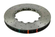 Load image into Gallery viewer, DBA 2004 WRX STi (5x100) Front Cross Drilled &amp; Slotted 5000 Series Replacement Rotor Rings