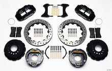 Load image into Gallery viewer, Wilwood Narrow Superlite 4R Rear P-Brk Kit 12.88in Drilled Chevy 12 Bolt w/ C-Clips Staggered mt