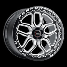 Load image into Gallery viewer, Weld 17x10 Laguna Beadlock 5x115 ET00 BS 5.5 Gloss Black 78.1