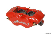 Load image into Gallery viewer, Wilwood Caliper-Forged Dynalite w/Dust Seal-Red 1.75in Pistons .81in Disc