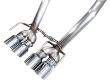 Load image into Gallery viewer, AWE Tuning C6 Chevrolet Corvette Z06/ZR1 Track Edition Axle-Back Exhaust w/ Chrome Silver Tips
