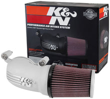 Load image into Gallery viewer, K&amp;N 08-17 Harley-Davidson Touring Models Performance Air Intake System Silver